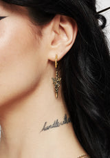 Maypole Fairy Dagger Drop Earrings