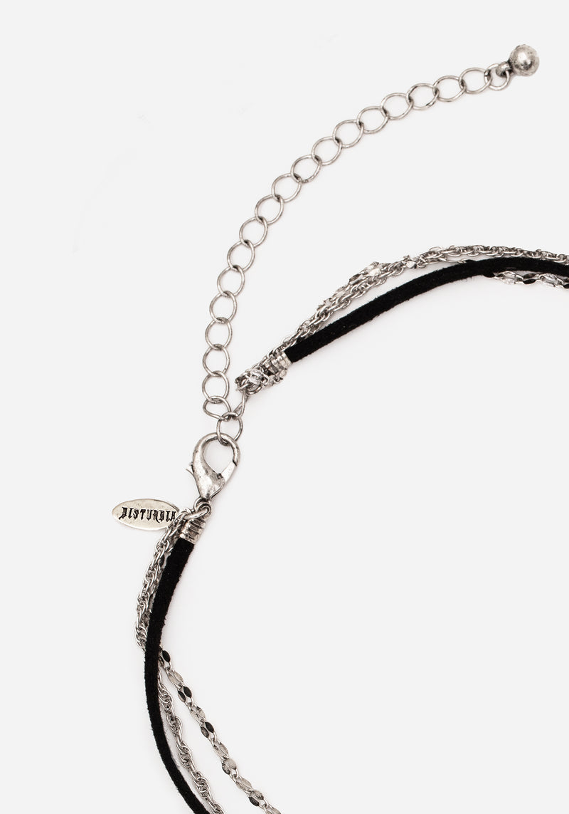 Petra Dragon Key Layered Necklace