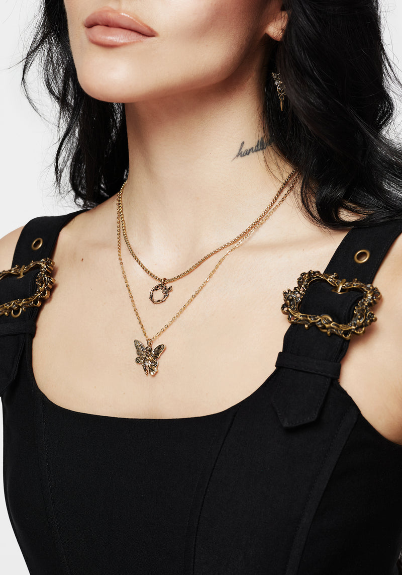 Maypole Fairy Layered Necklace