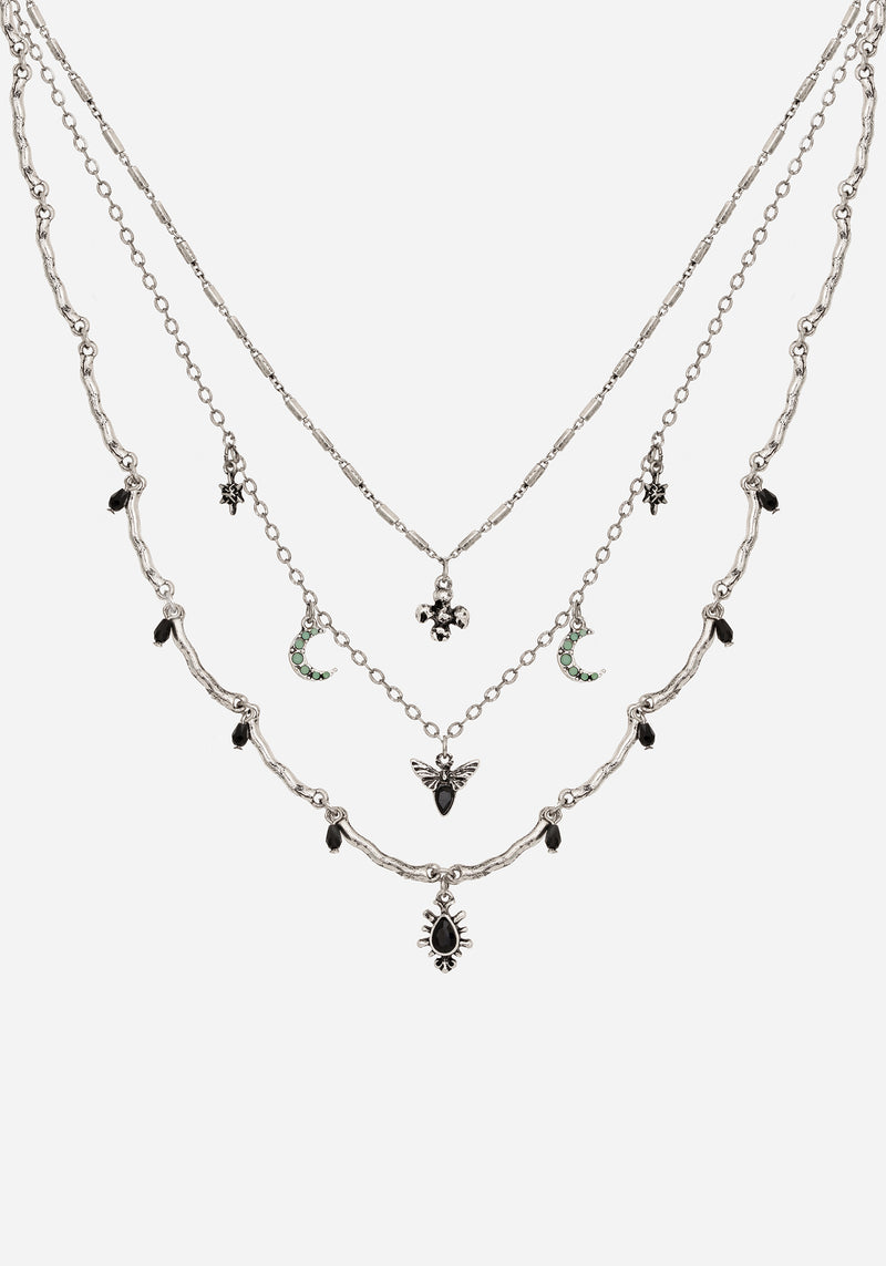 Hermia Bugs Layered Necklace
