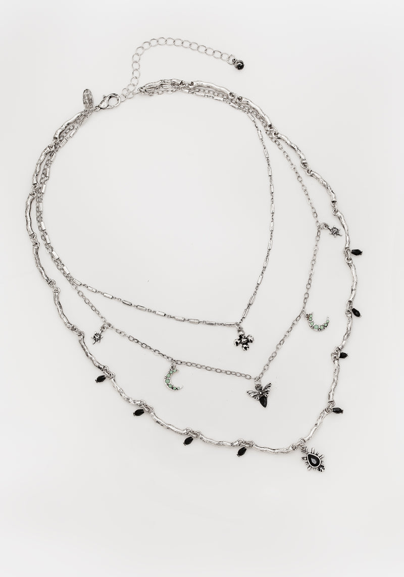 Hermia Bugs Layered Necklace