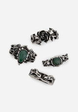 Petra Dragon Ring Set