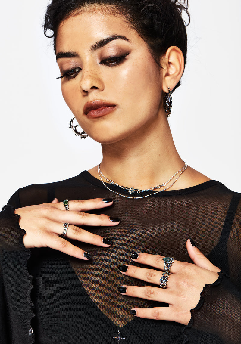 Petra Dragon Ring Set