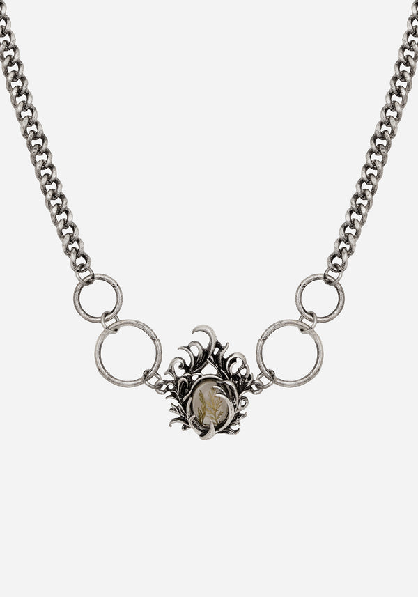 Marte Trapped Flower Choker
