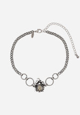 Marte Trapped Flower Choker
