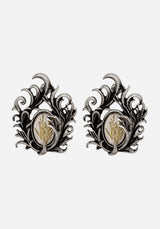 Marte Trapped Flower Earrings