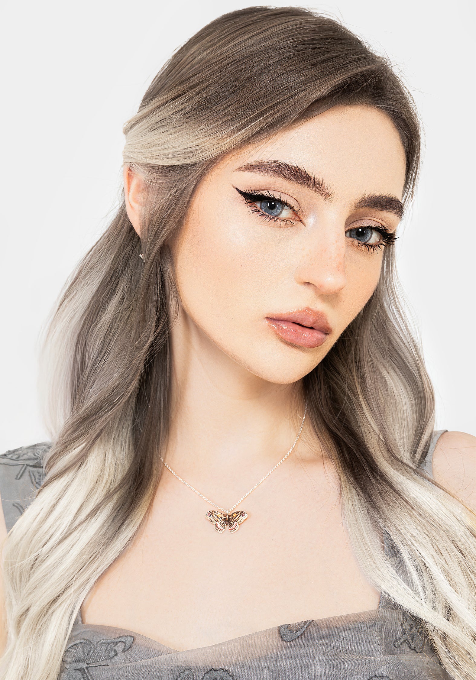Cyrus Moth Necklace