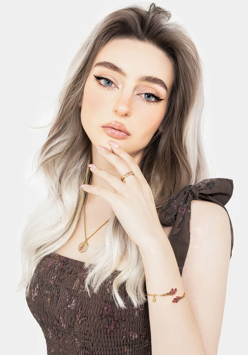 Hermia Foxglove Bangle