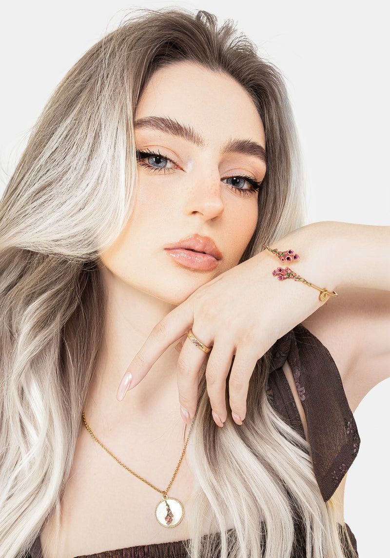 Hermia Foxglove Bangle