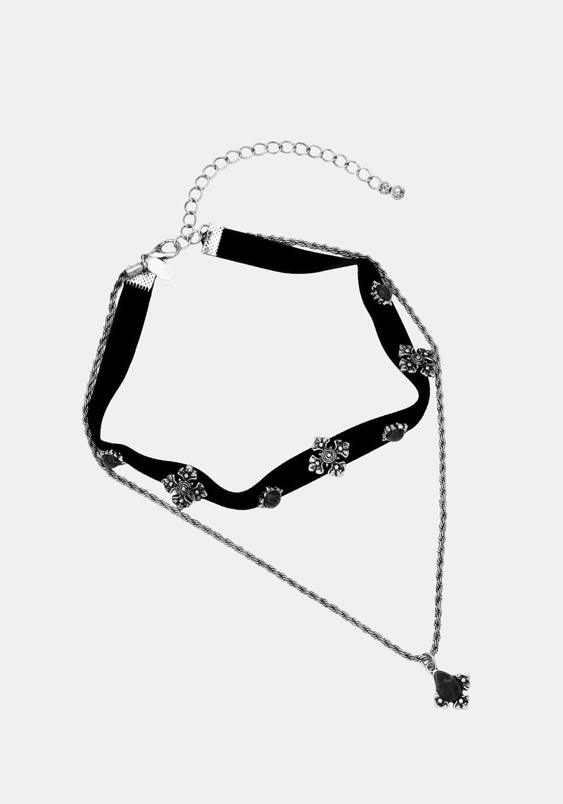 Crucentia Layered Choker