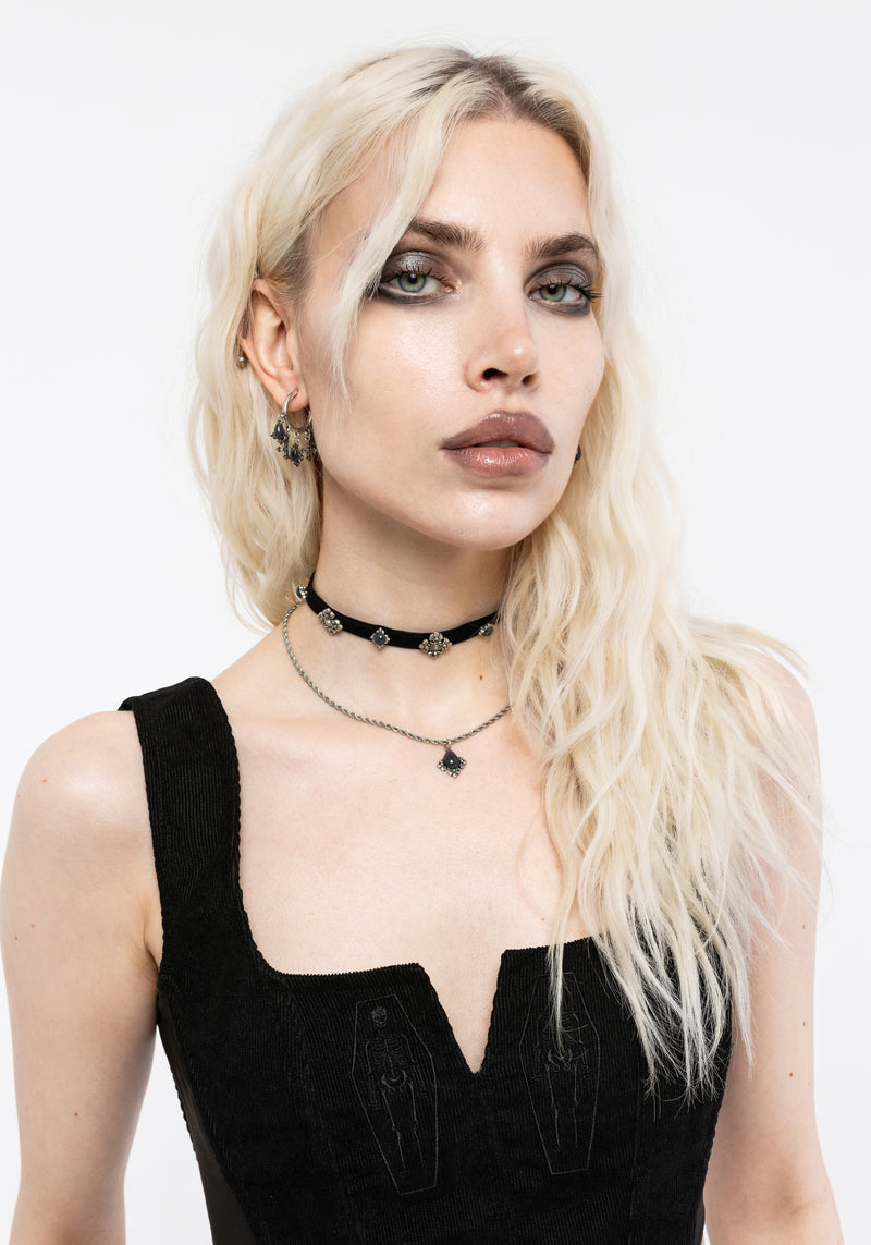 Crucentia Layered Choker