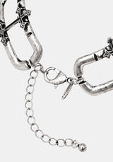 Electra Cross Link Chain Choker