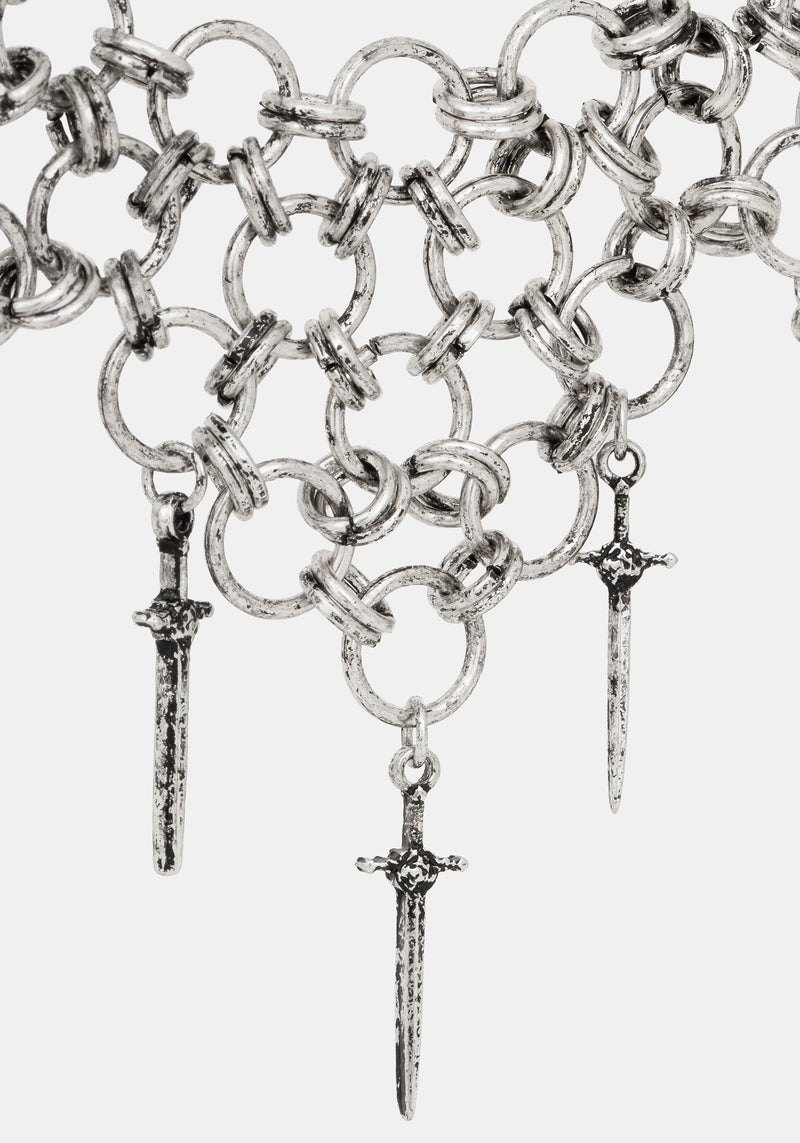 Vanthrax Chainmail Sword Choker