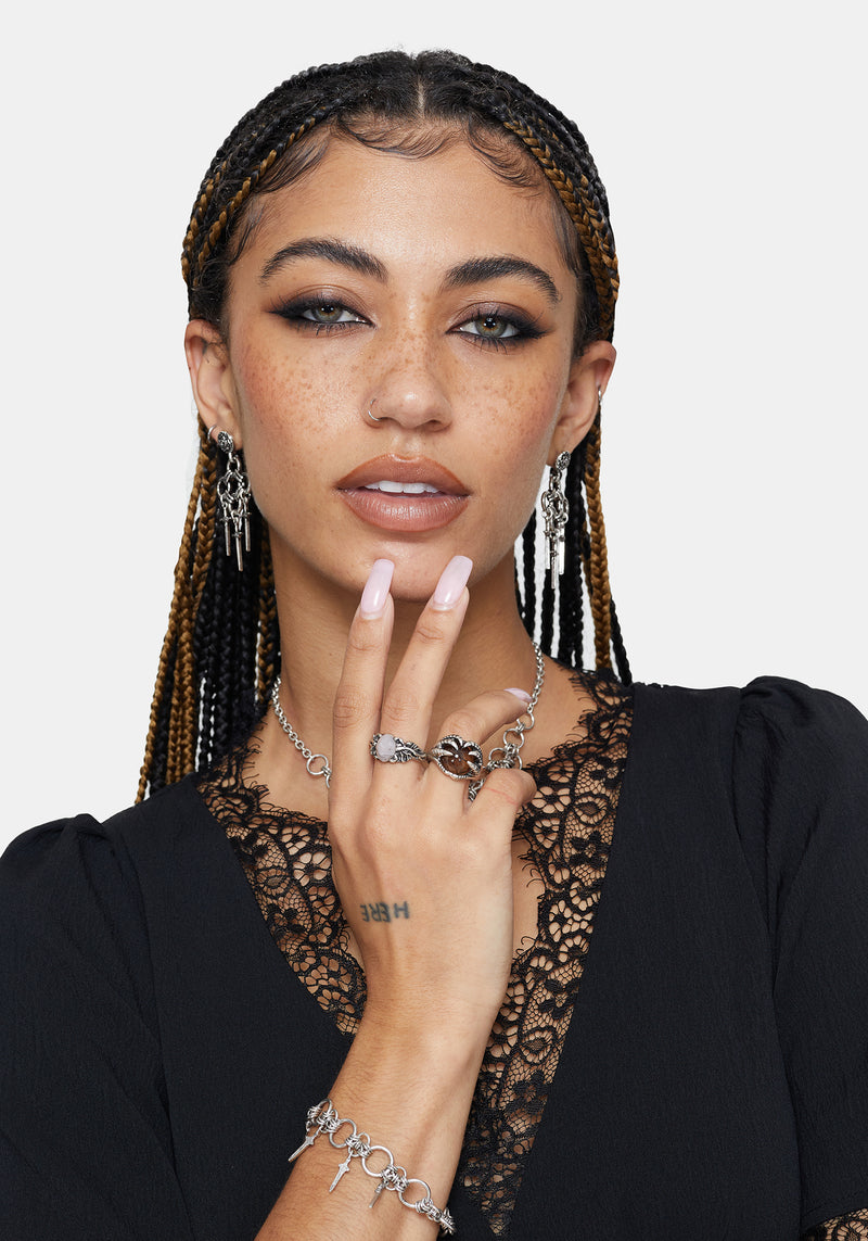 Shadowclaw Chunky Ring Set