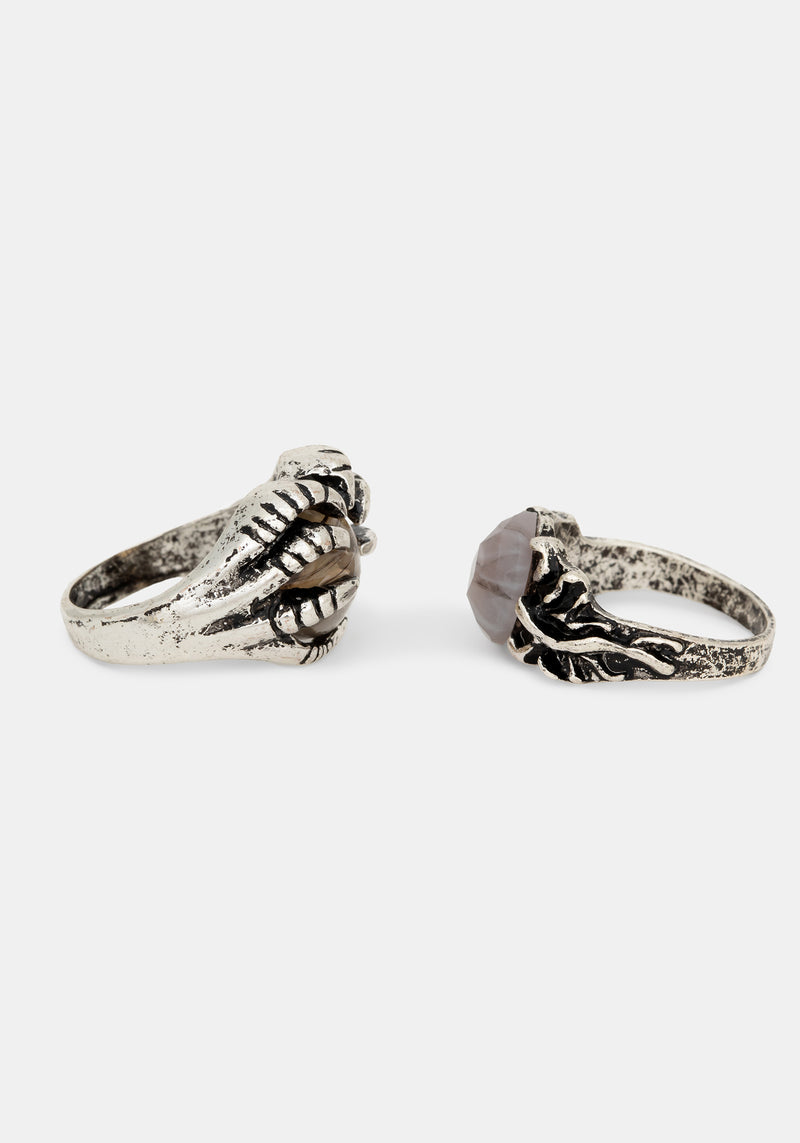 Shadowclaw Chunky Ring Set