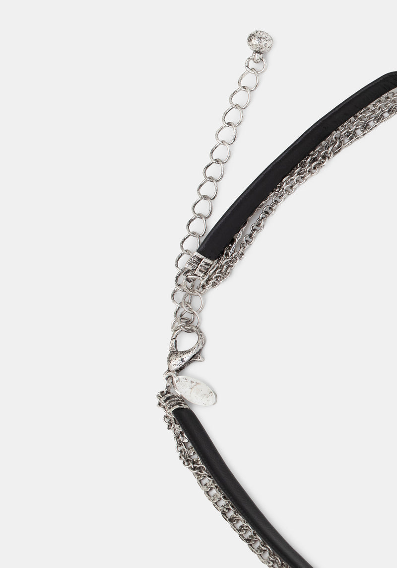 Gothique Stone Layered Necklace