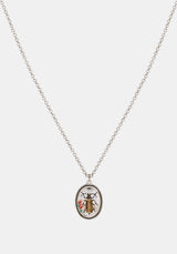 Sessile Bug Necklace - Silver