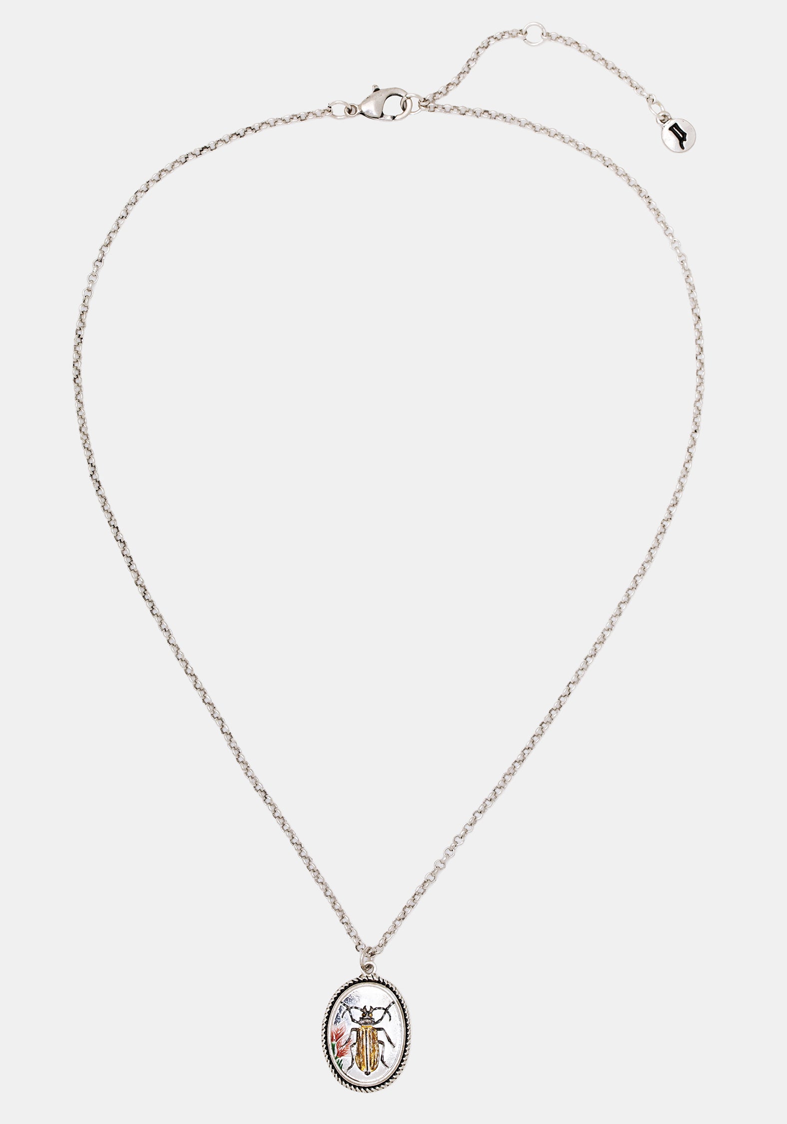 Sessile Bug Necklace - Silver