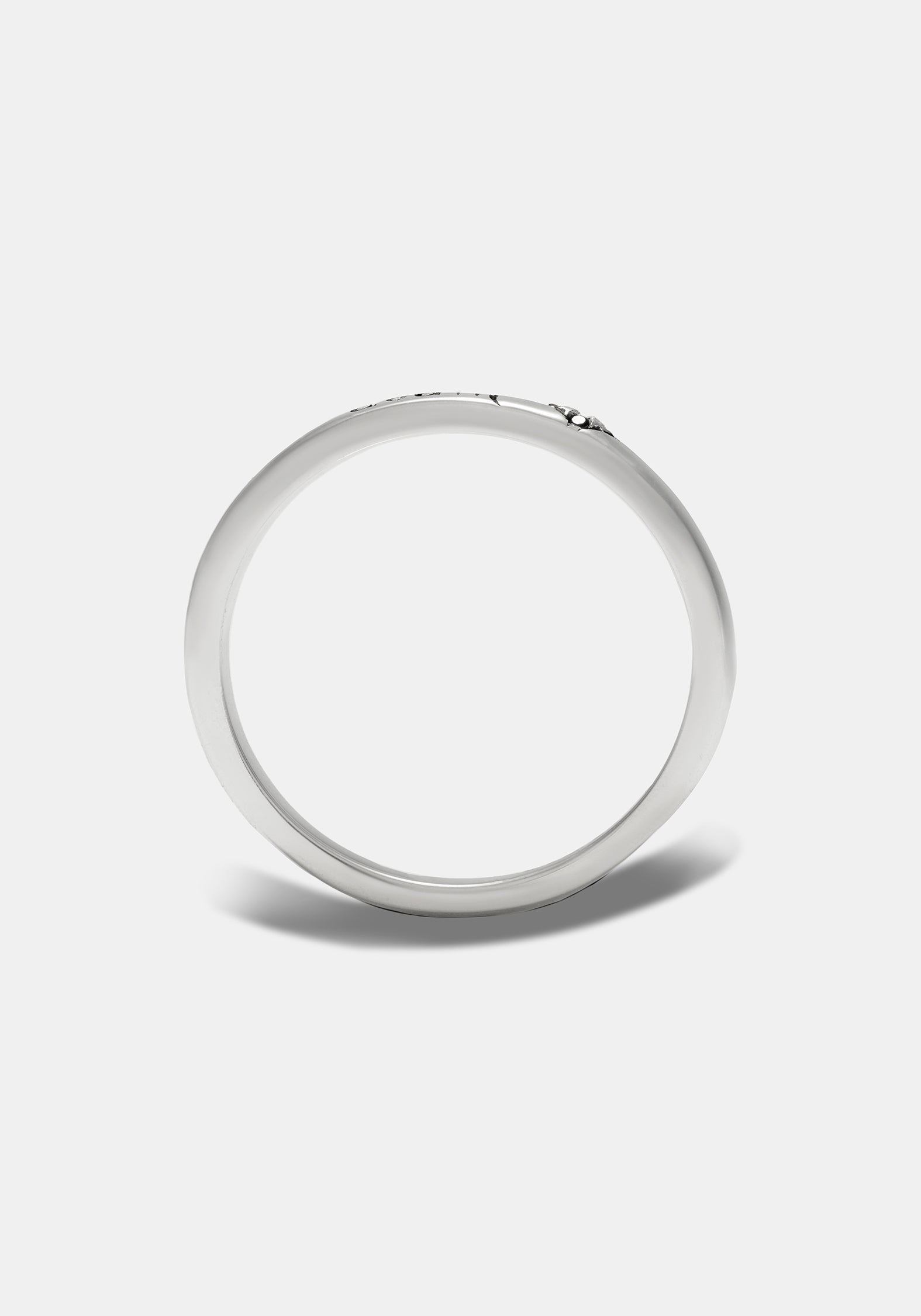 Till Death Sterling Silver Band - 3mm