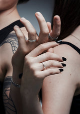 Till Death Sterling Silver Band - 4.5mm