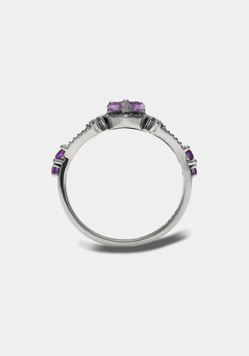 Devotion Sterling Silver Heart Ring