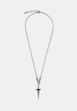 Sica Sword Sterling Silver Necklace