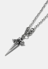Sica Sword Sterling Silver Necklace