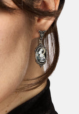 Malia Rabbit Skeleton Earrings