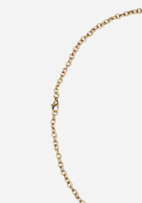 Flaren Charm Drop Necklace - Gold