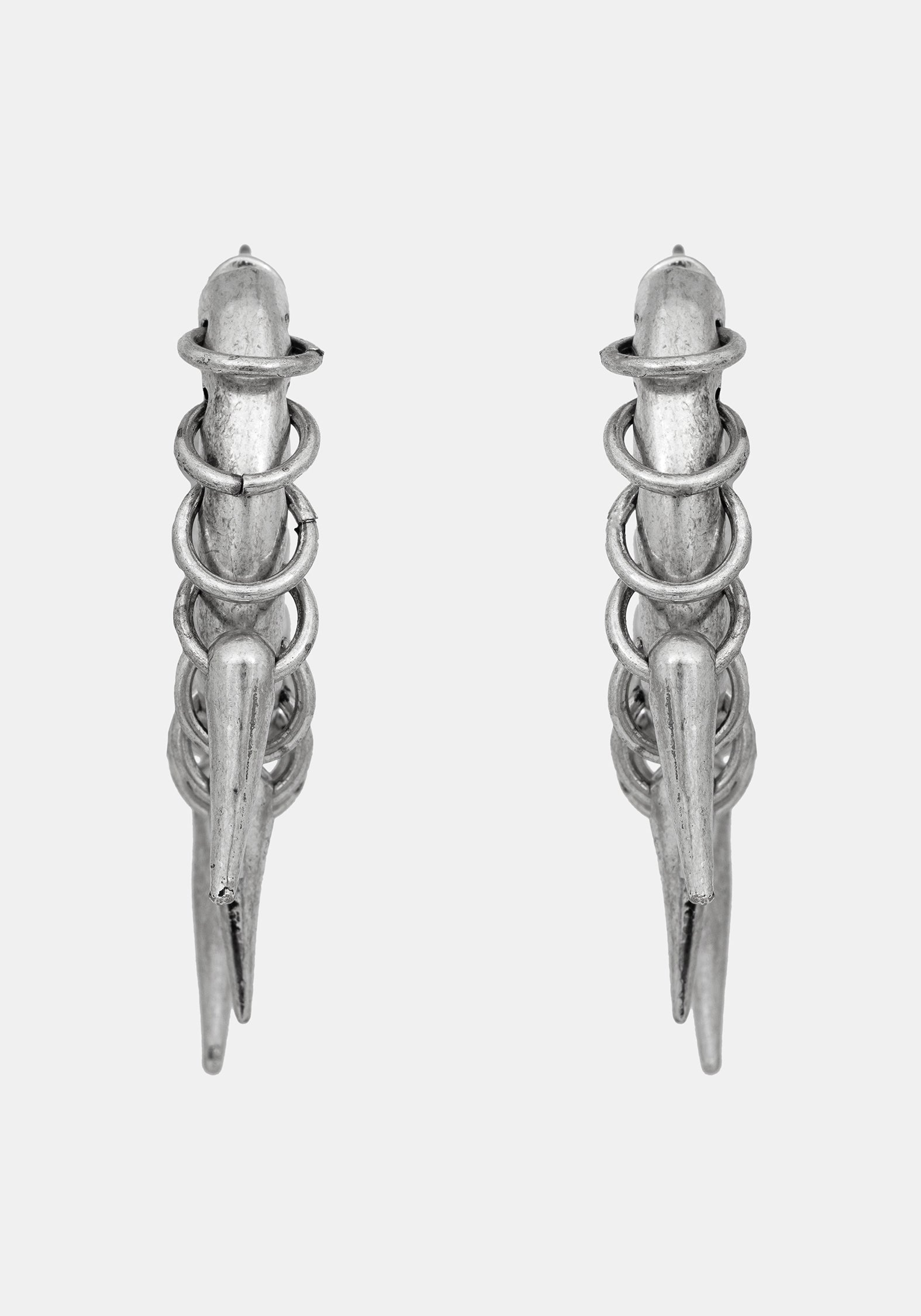 Gloryx Spike Pierced Hoops