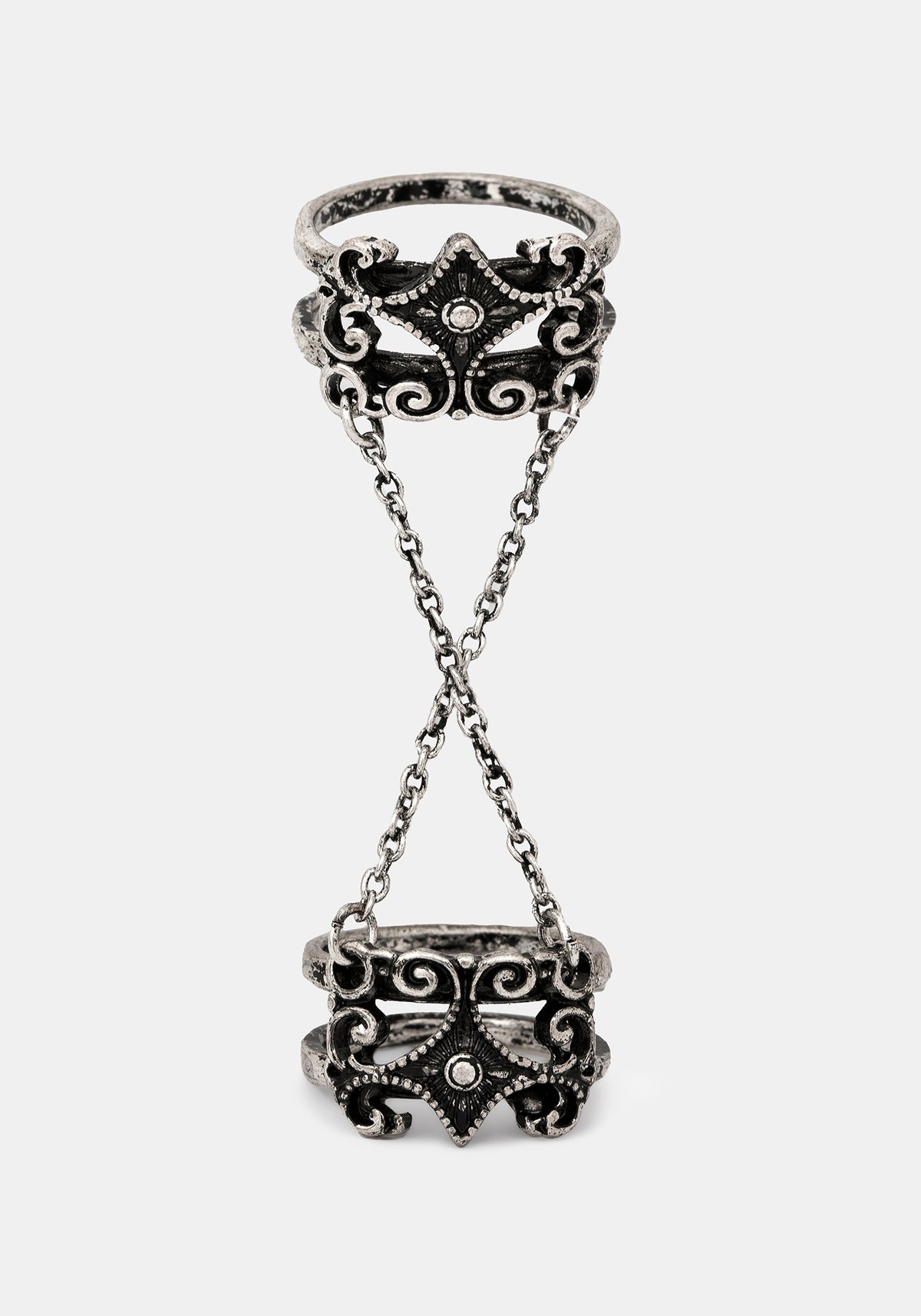 Velma Chain Linked Ring Set