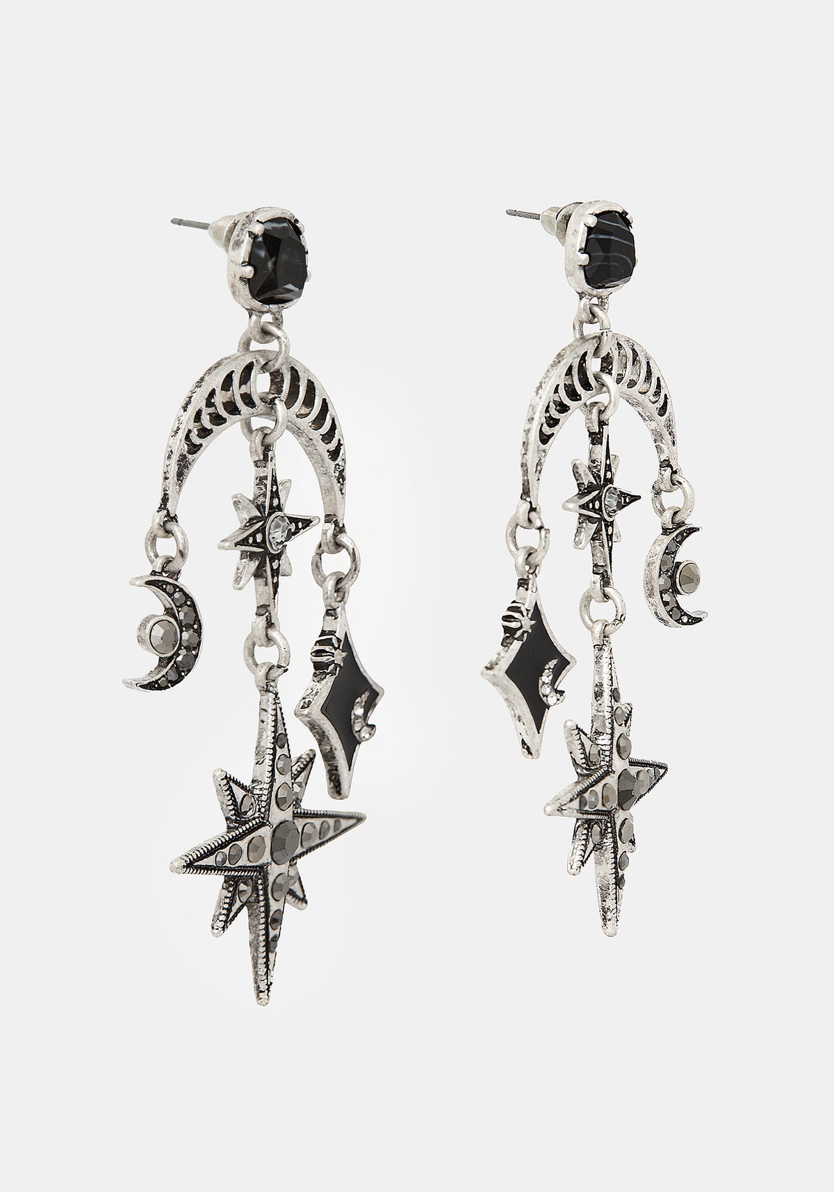 Flamini Celestial Drop Earrings