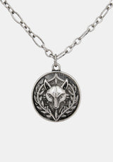 Disturbia x The Witcher Layered Wolf Dagger Necklace