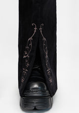 Rasque Buckle Fixed Wrap Wide Leg Jumpsuit