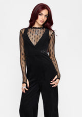 Rasque Buckle Fixed Wrap Wide Leg Jumpsuit
