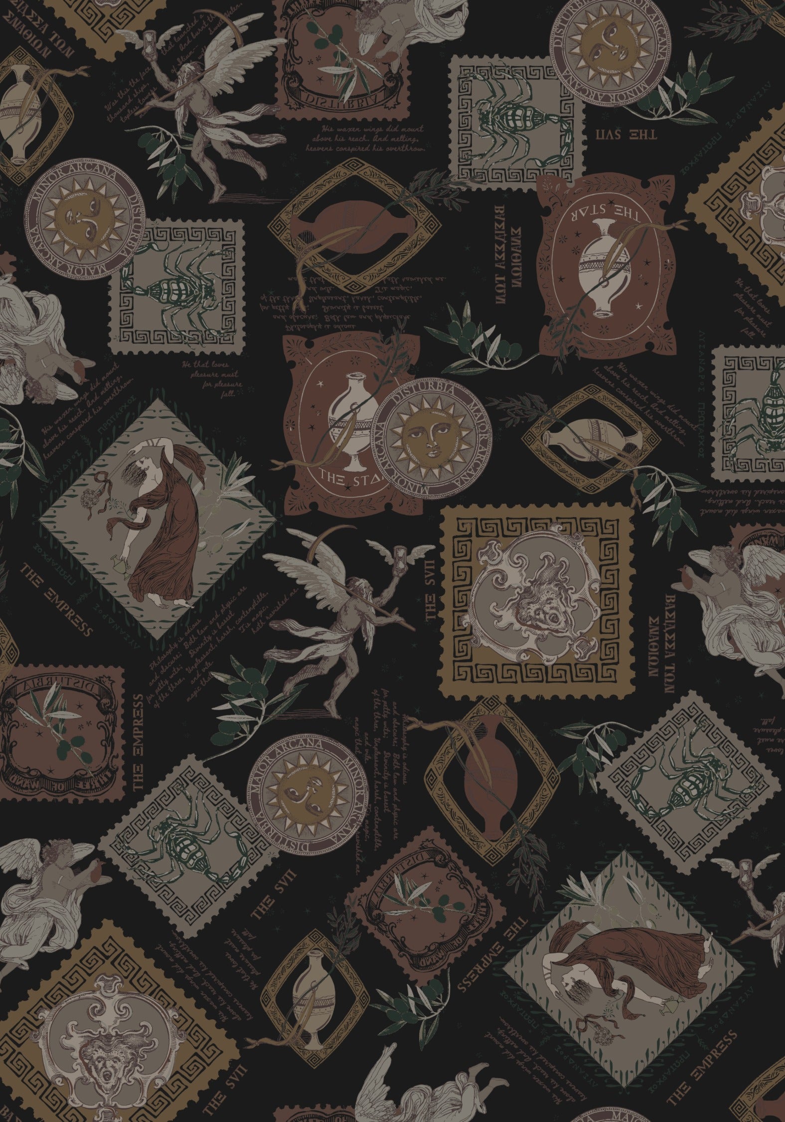 Kleo Relics Print Midaxi Skirt
