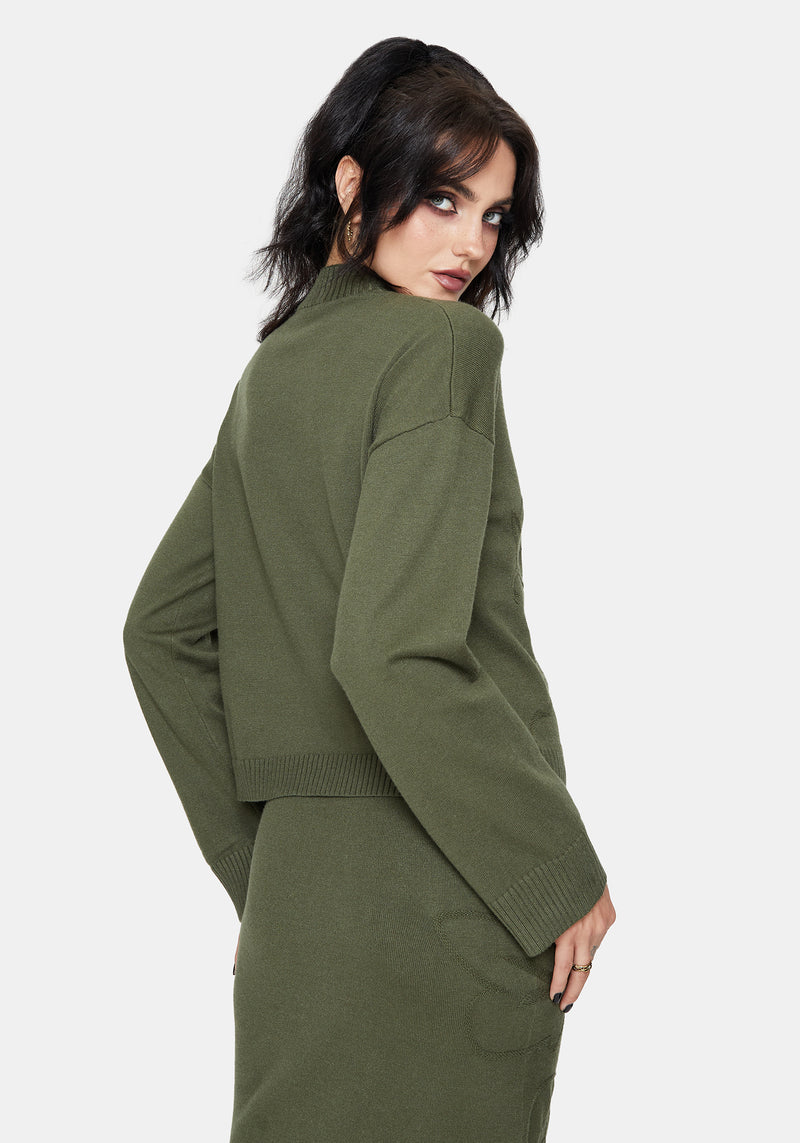 Elixir Branch Detail Knit Jumper