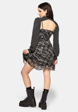 Wren Floral Embroidered Funnel Neck Shrug