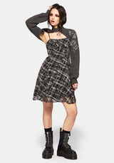 Wren Floral Embroidered Funnel Neck Shrug