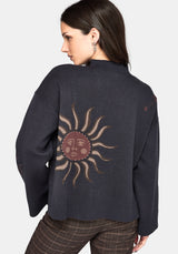 Angela Celestial Jacquard Knit Jumper