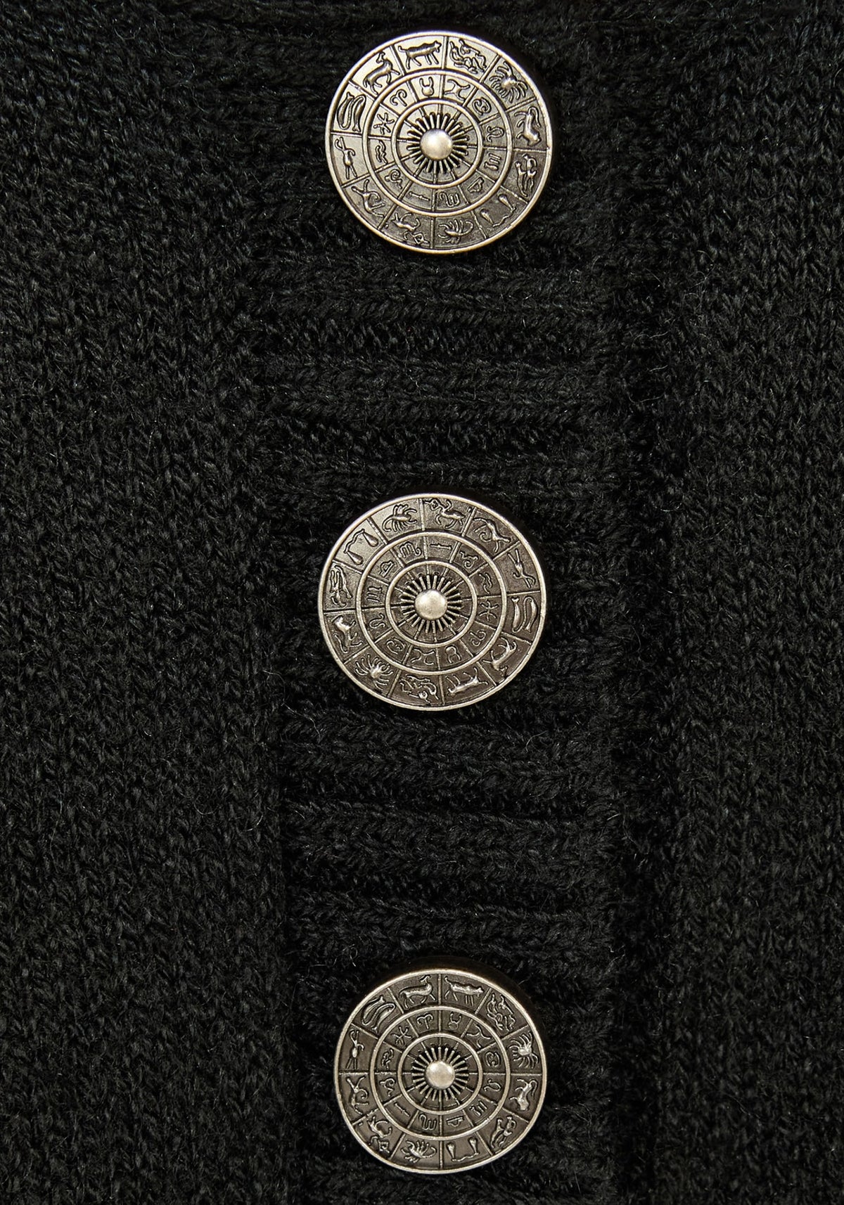 Alois Asymmetric Knit Cape