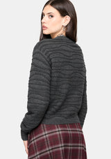 Stormi Wave Stripe Knit Jumper