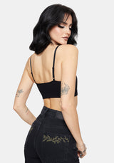 Griffinfly Embroidered Seamless Bralet Set