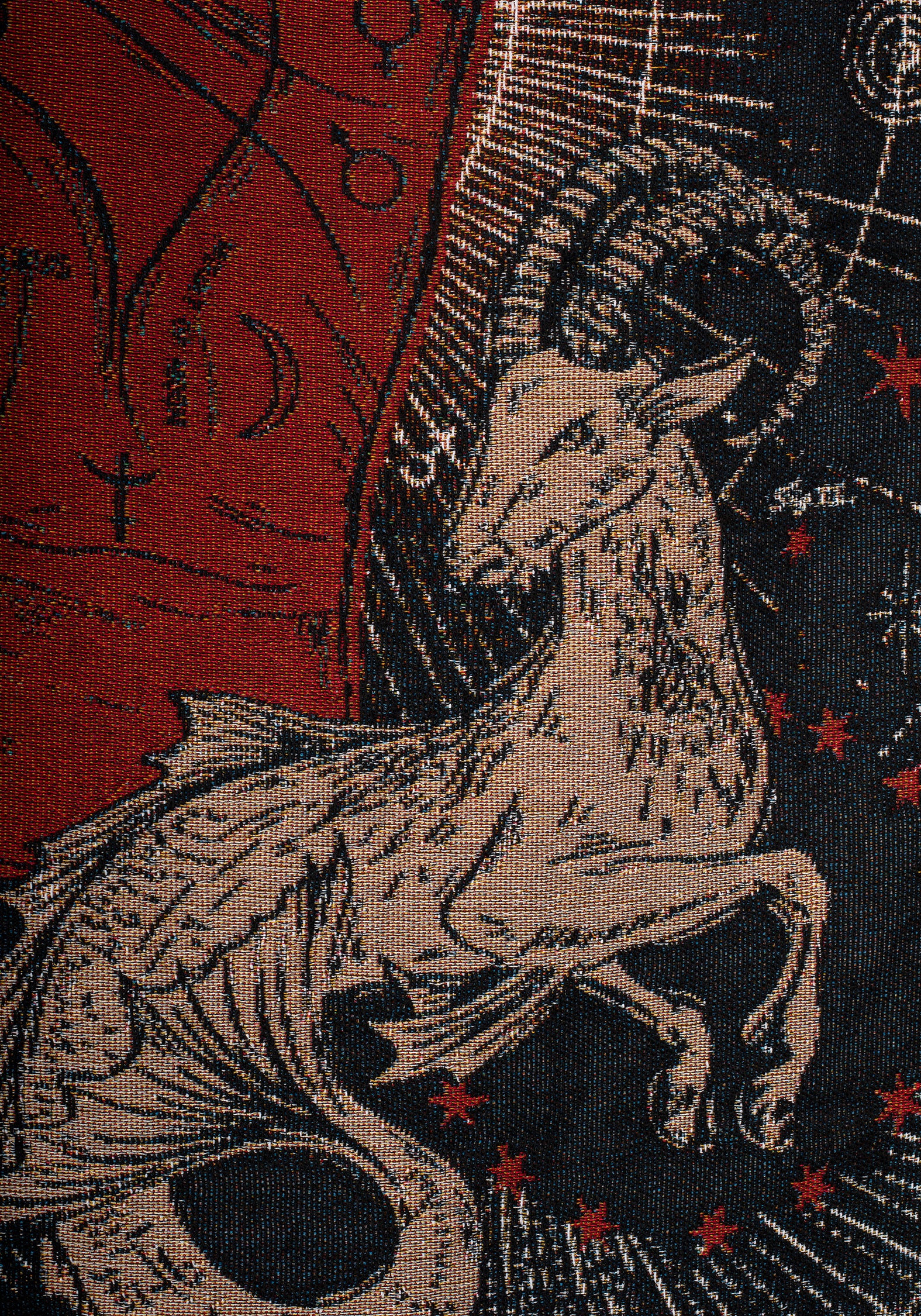 Temperance Palm Reading Tapestry Blanket