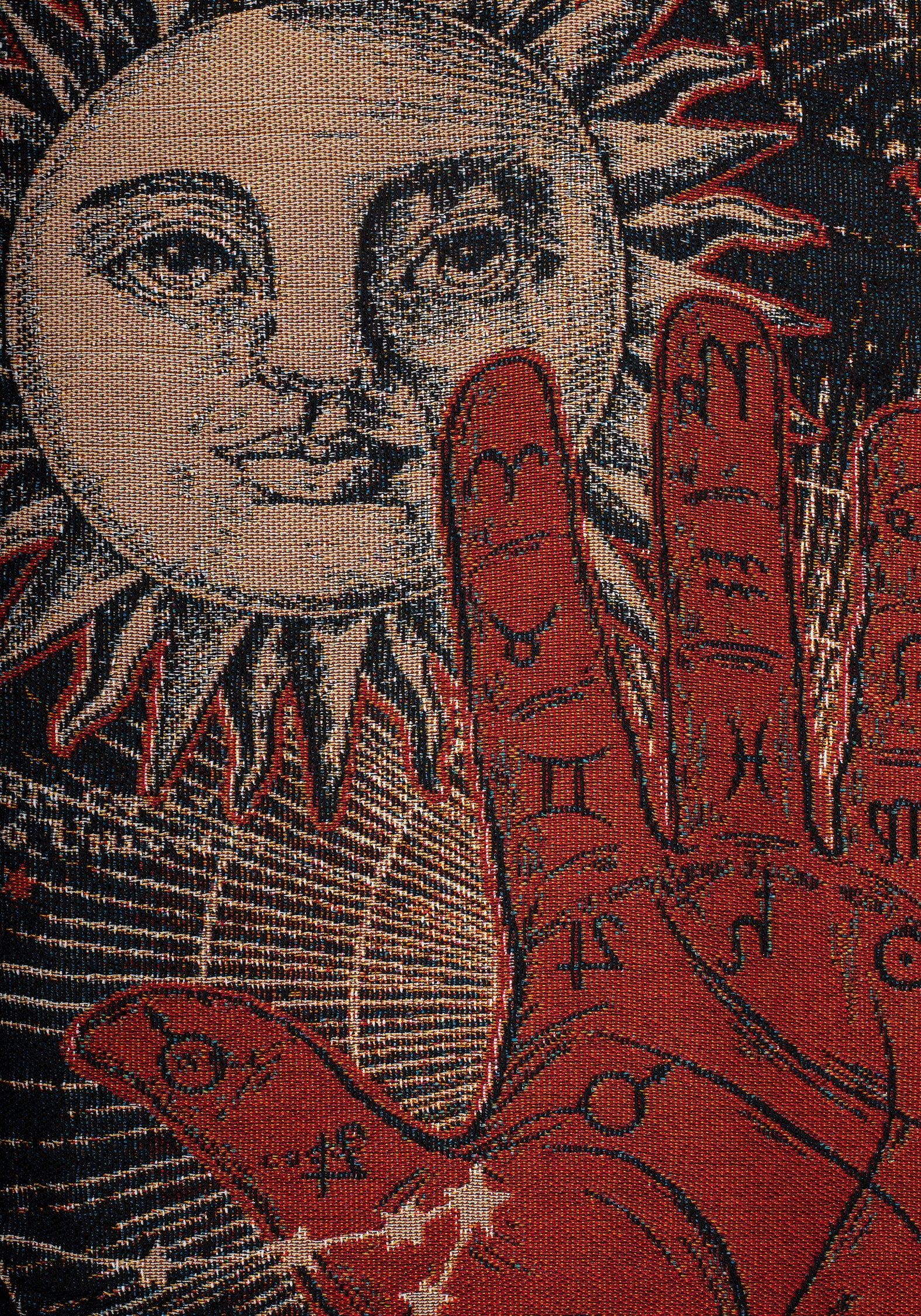 Temperance Palm Reading Tapestry Blanket