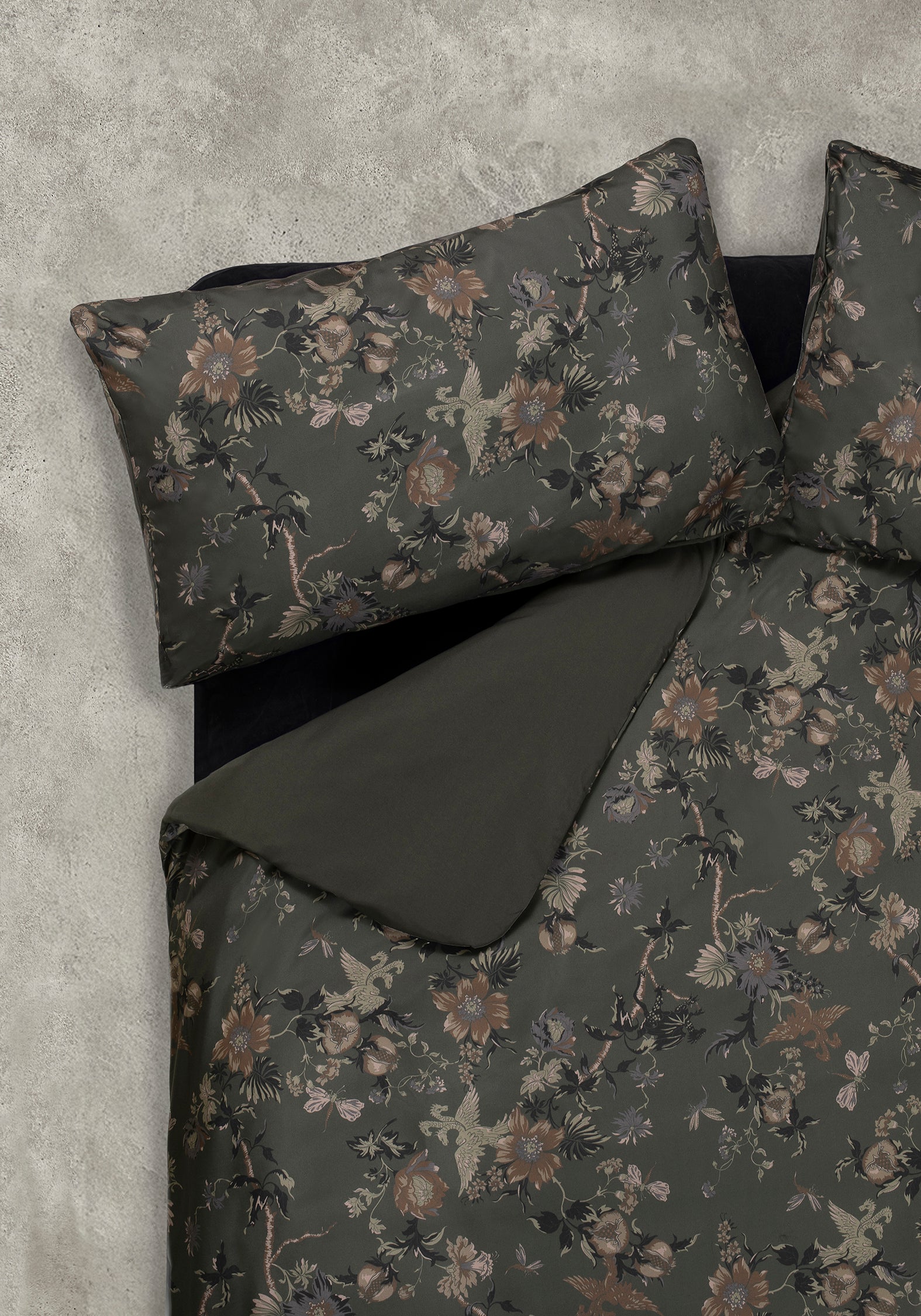 Poison Garden Print Bedding Set - UK King