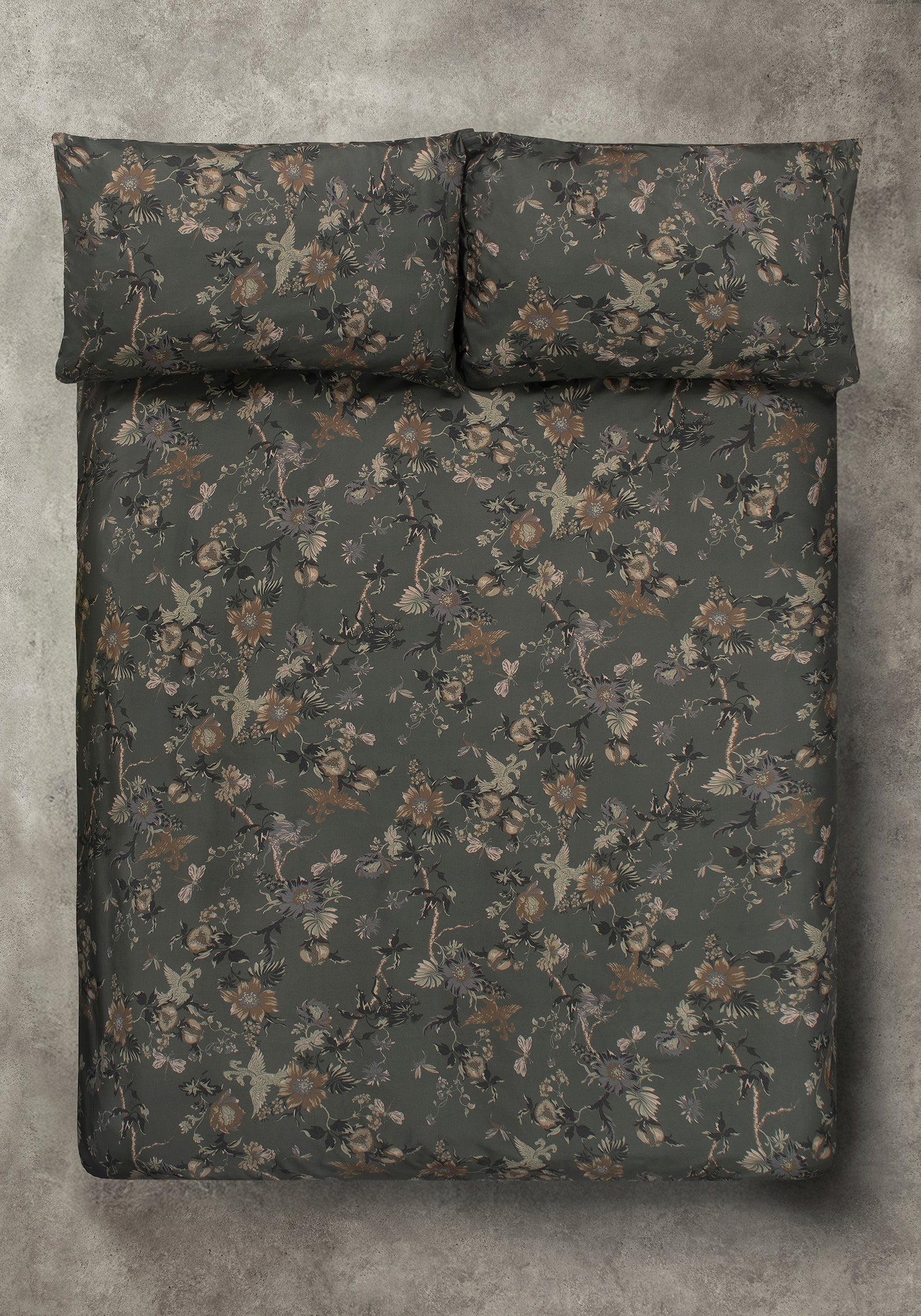 Poison Garden Print Bedding Set - UK King