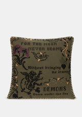 Ophidian Cross Stitch Cushion