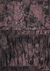 Gaia Celestial Ruched Bedding - UK Double