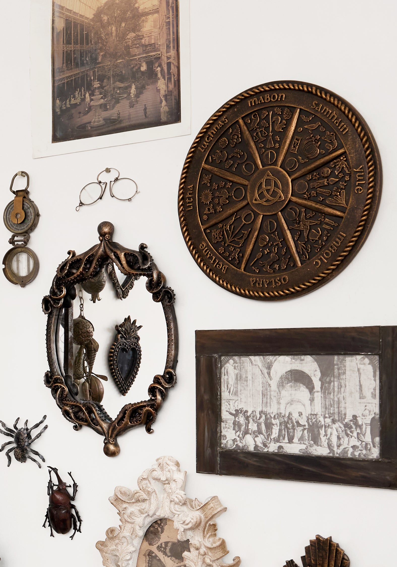 Raveth Sabbat Wheel Wall Hanger